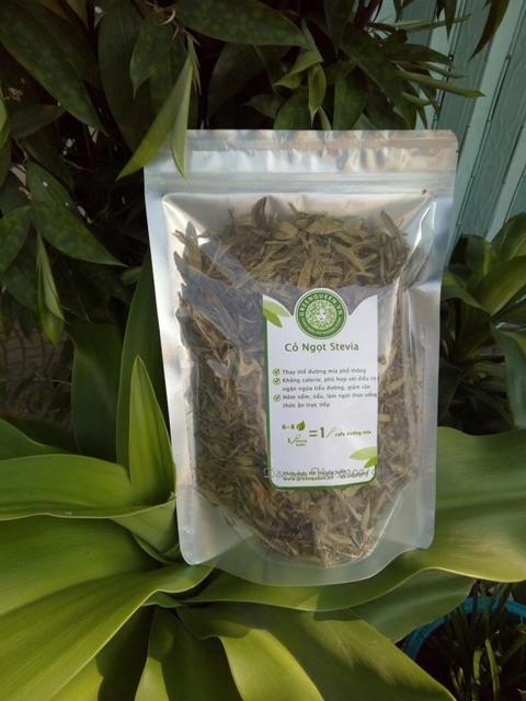 [Mã GROXUAN1 giảm 8% đơn 150K] Trà lá cỏ ngọt sấy khô gói 100g giúp tạo vị ngọt tự nhiên | BigBuy360 - bigbuy360.vn
