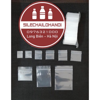 100 chiếc túi zip mini viền trắng
