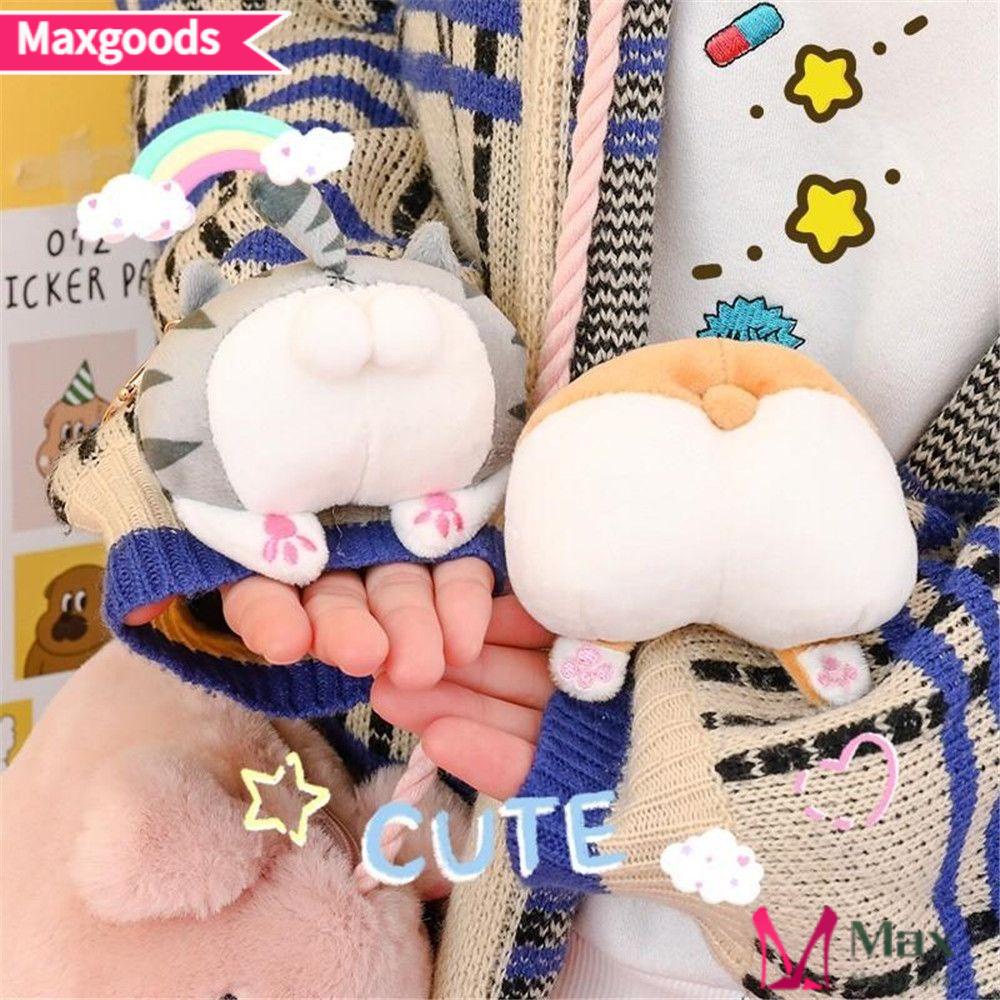 Đồ Chơi Con Quay Hình Mông Chó Corgi / Mèo Mềm Mại Đáng Yêu