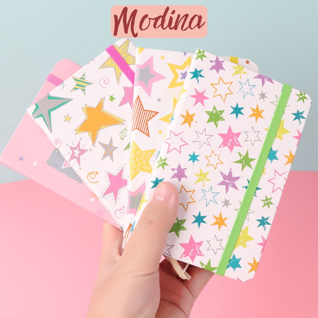 Sổ ghi chép a5 phong cách Hàn quốc MODINA, vở ghi chép cute dễ thương