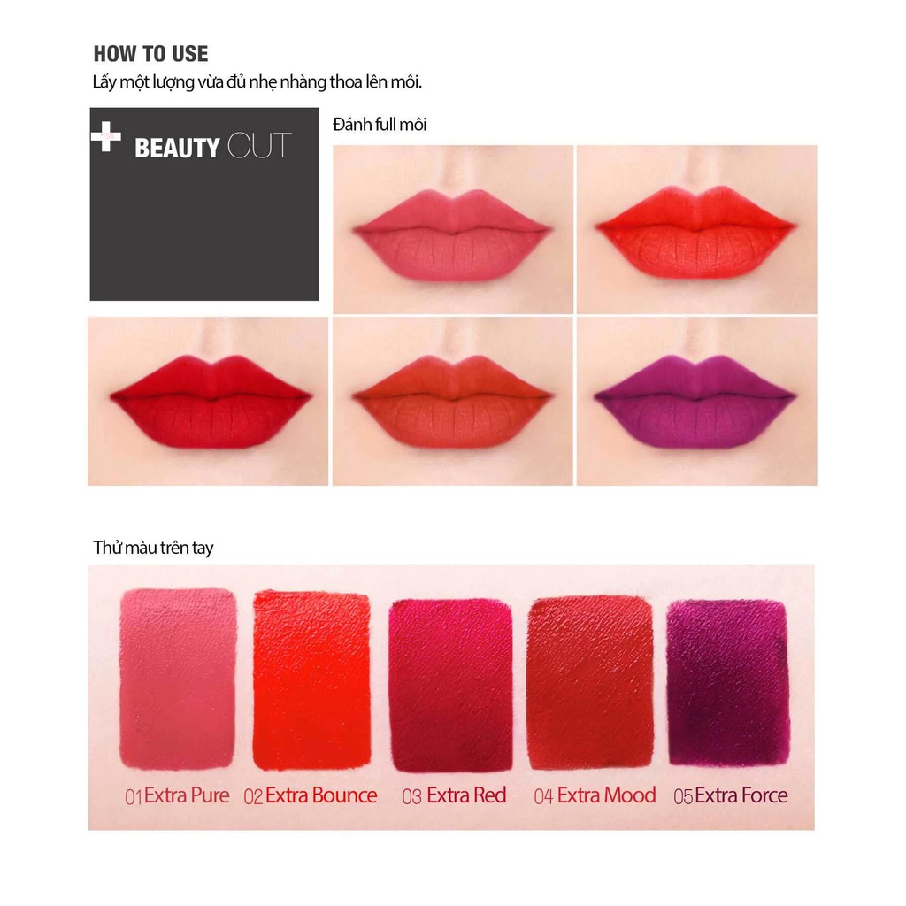 Son Kem Lì Bbia Last Velvet Lip Tint 5g