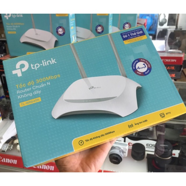 Bộ phát Wifi TP-Link TL-WR840N tốc độ 300Mbps | BigBuy360 - bigbuy360.vn