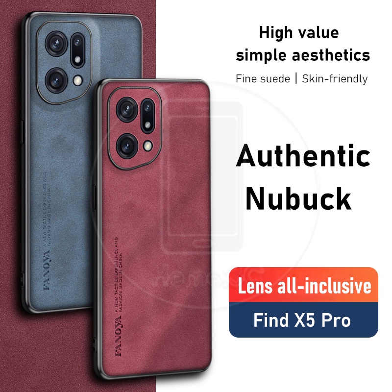 Ốp Điện Thoại Da Cừu Cứng Cho OPPO Find X5 X3 FindX5 Pro FindX5Pro