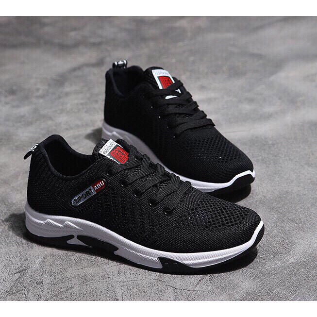 (Có 2 Màu) Giày Thể Thao Sneakers Nam - ABUUU ghi và đen thoáng khí | BigBuy360 - bigbuy360.vn