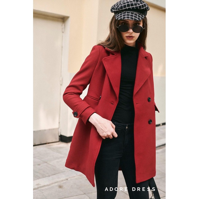 Áo khoác dạ size l newtag