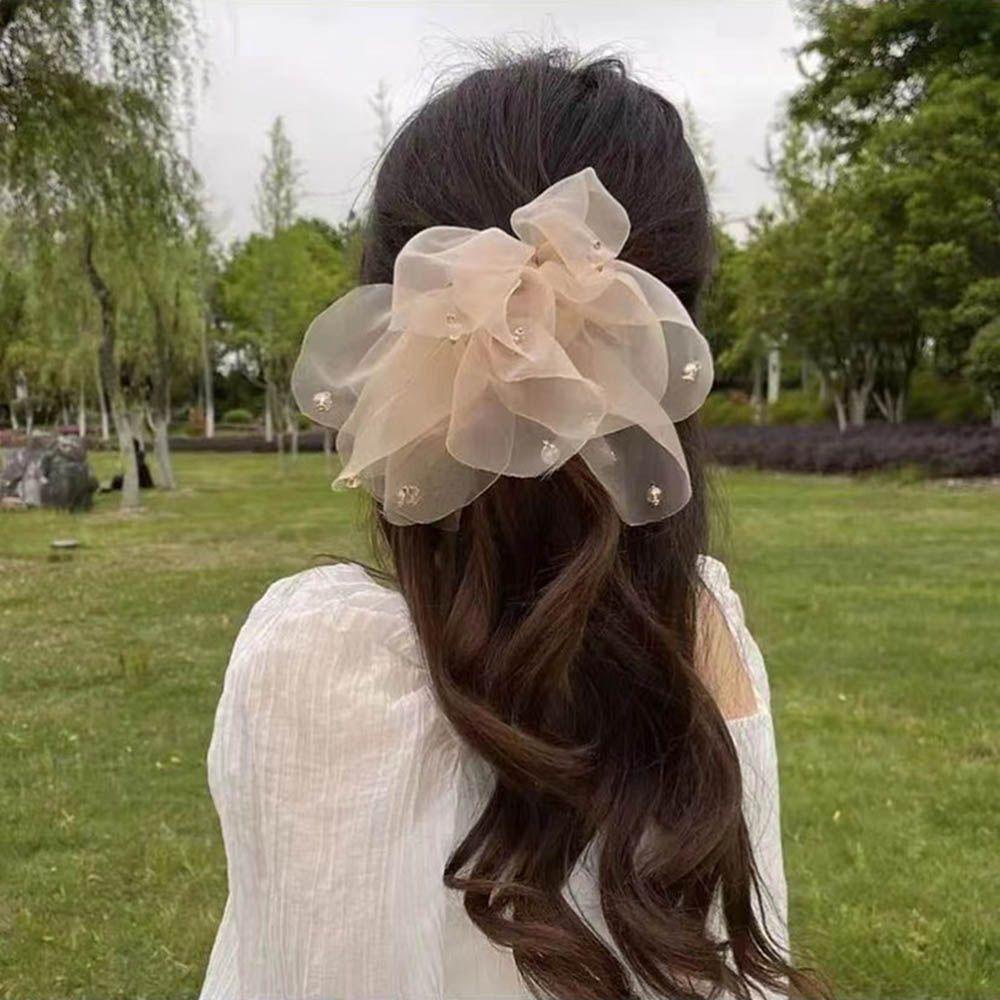 Dây Cột Tóc Cỡ Lớn Dễ Thương Thời Trang Cho Nữ