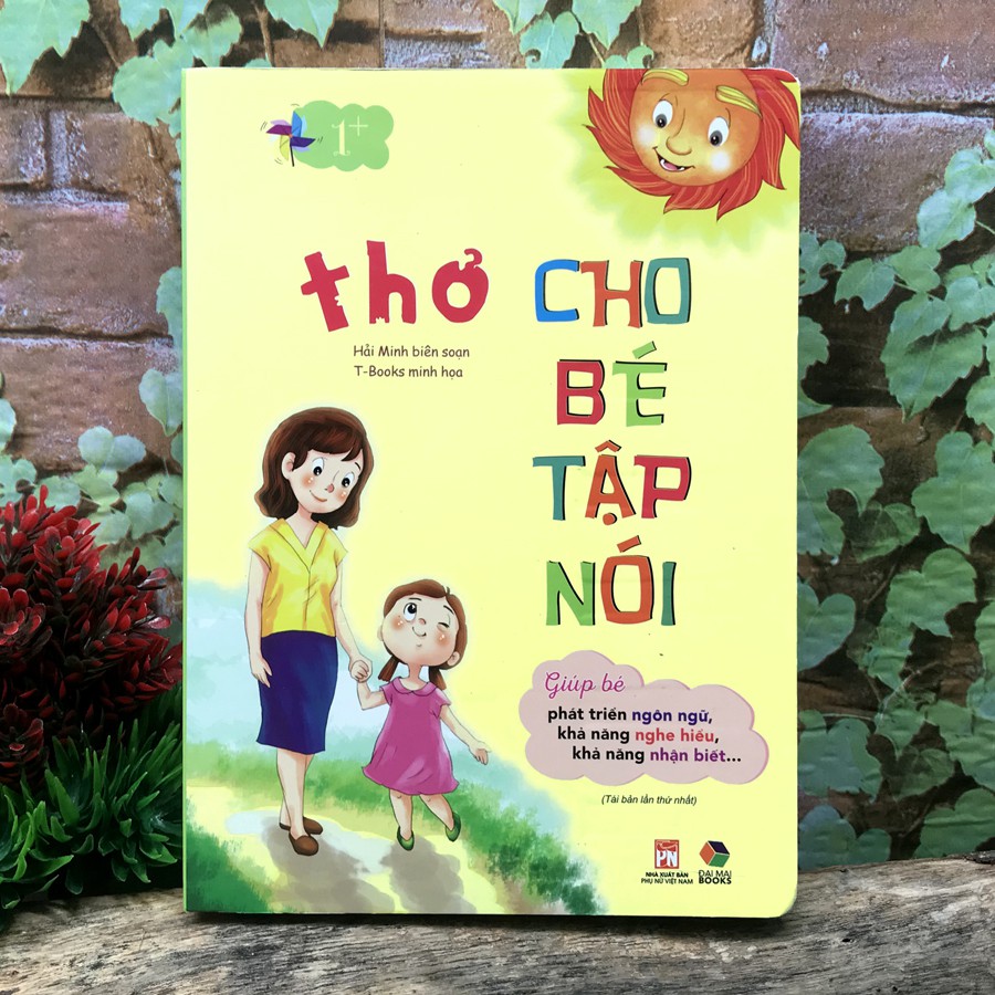 Sách - Thơ cho bé tập nói (bìa cứng)