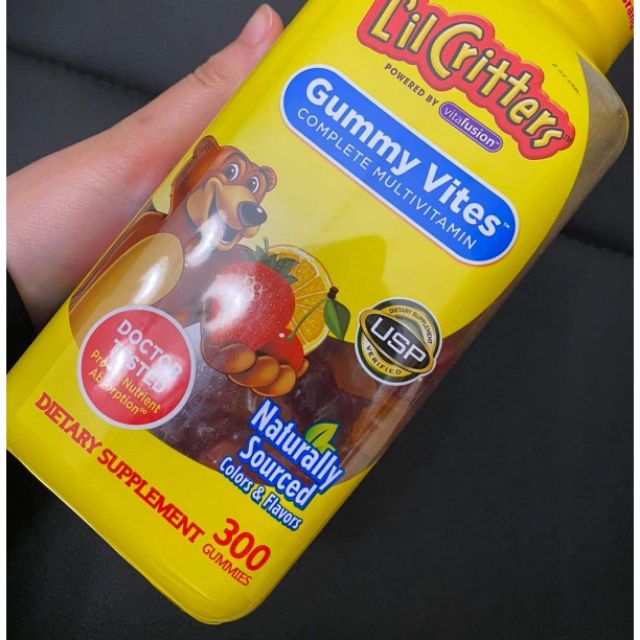 Vitamin lilcritters complete 300 viên cho bé