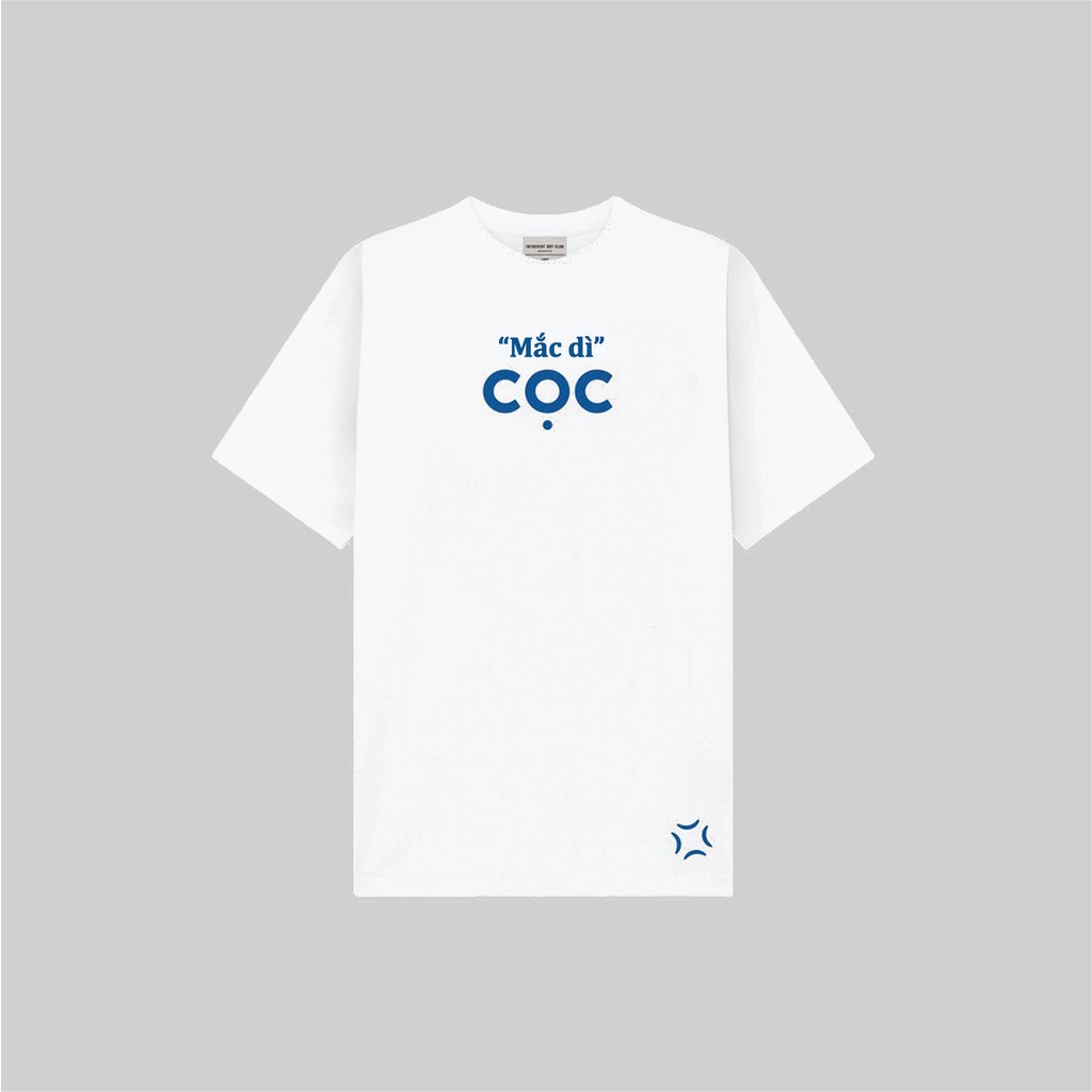 Áo Phông In Chữ MẮC GÌ CỌC Tay Lỡ Dáng Rộng