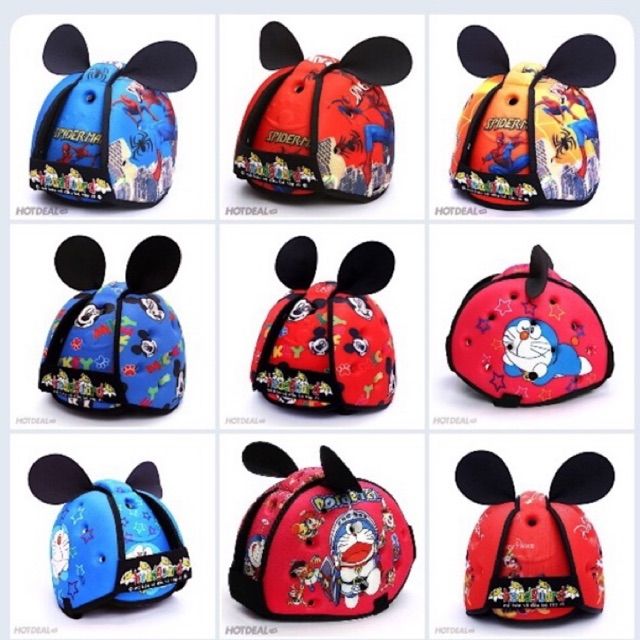 Sỉ buôn Mũ bảo hiểm Headguard chính hãng cho bé từ 7 tháng _ 5 tuổi