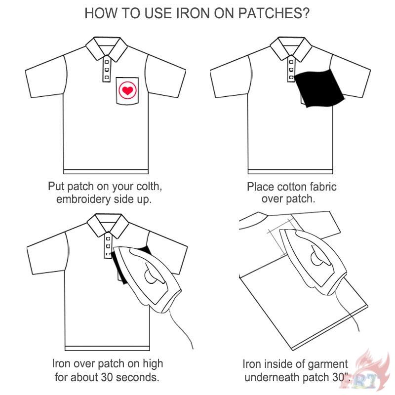 Miếng dán quần áo hình lông vũ（☸ INS Patch ☸）（L-11050）