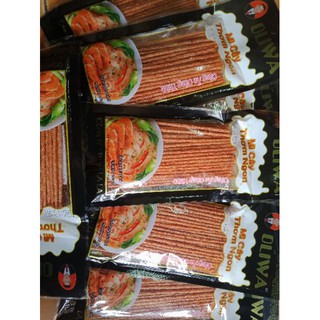 Sét 10 gói mì cây dẻo cay Oliwa 27gr