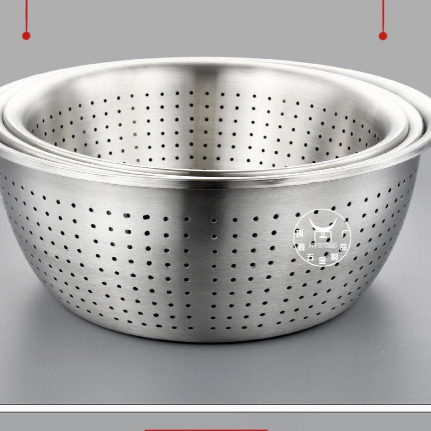 Rổ  inox 26 cm   ( SUS 304 )