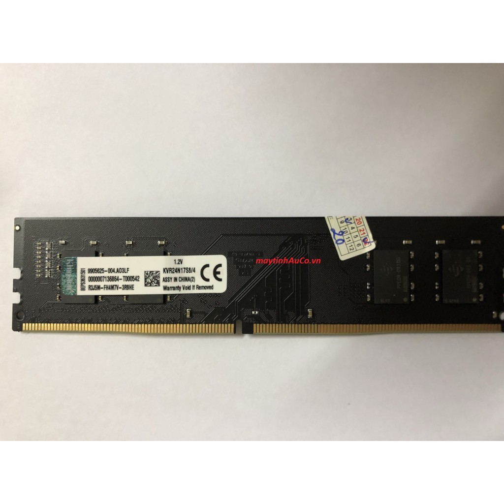 [Mã ELMS05 giảm 5% đơn 300k]Ram Kingston DDR4 4GB Bus 2400MHz mới 100%-Bảo Hành 03 năm | BigBuy360 - bigbuy360.vn