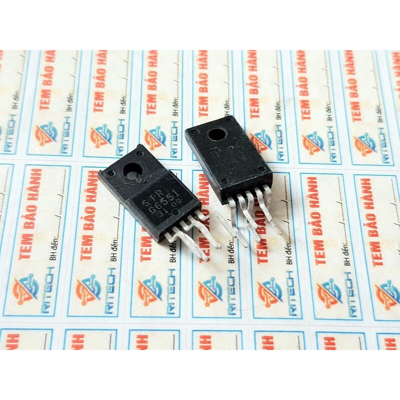 [Combo 3 chiếc] STRG6551, G6551, STR-G6551 IC Nguồn TO-220F-5