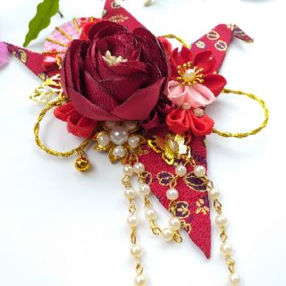 🦋🦋🦋Kẹp Tóc KANZASHI HẠC🦋🦋🦋