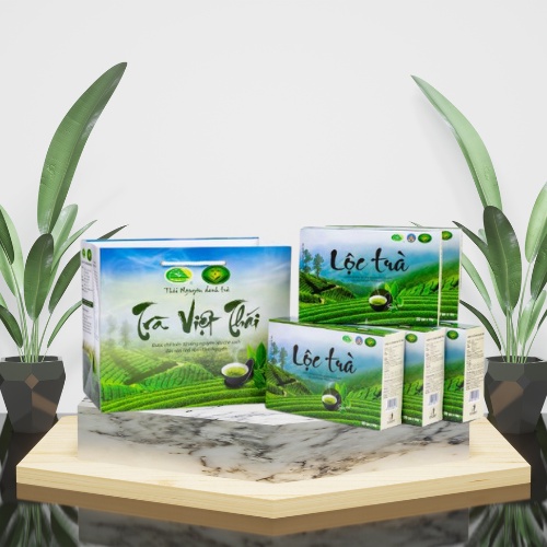 Lộc trà - Trà Thái Nguyên hộp 200g (20 gói x 10g)