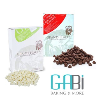 [Trời nóng dễ chảy khách cân nhắc khi đặt] Socola chip Grand Place 2.5kg Đen/Trắng