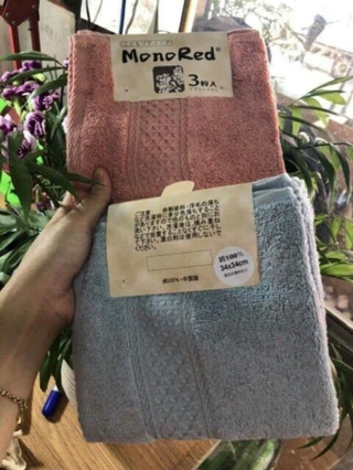 Set 3 khăn mặt xuất Nhật cao cấp