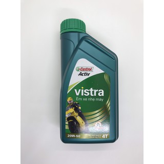 Dầu nhớt xe số Castrol Activ Vistra SAE 20W-50 4T800ml