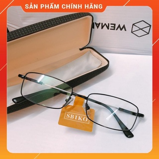 Gọng kính cận nam nữ siêu dẻo gọng titanium cực nhẹ và ôm mặt