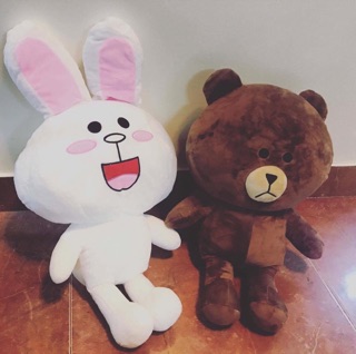 Gấu ôm BROWN ❤️ CONY