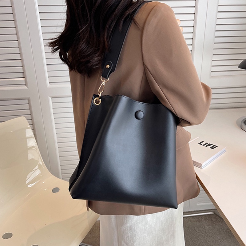 Túi Đeo Vai Dây Bản Rộng Dễ Điều Chỉnh Phong Cách Hàn Quốc Cho Nữ