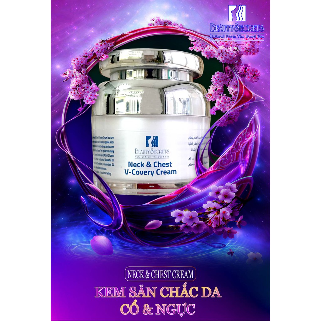 Kem Dưỡng Săn Chắc Da Vùng Cổ - Ngực - tinh chất khoáng từ Biển Chết- Beauty Secrets | BigBuy360 - bigbuy360.vn