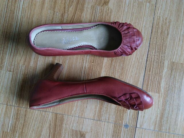 Cao gót da bò size 36-36.5