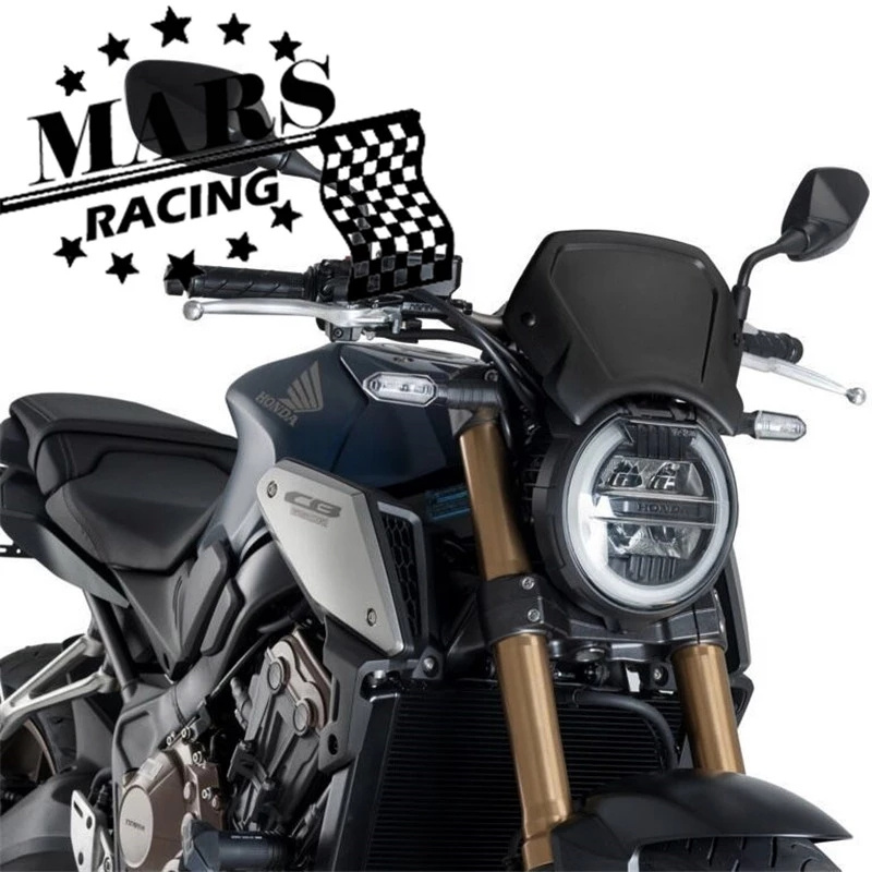 Xe máy Dòng sợi carbon thể thao Kính chắn gió Kính chắn gió Kính chắn gió Tấm chắn gió Phù hợp với HONDA CB650R CB 650R 2018 2019 2020 2021 honda cb650r cb 650r 18-21
