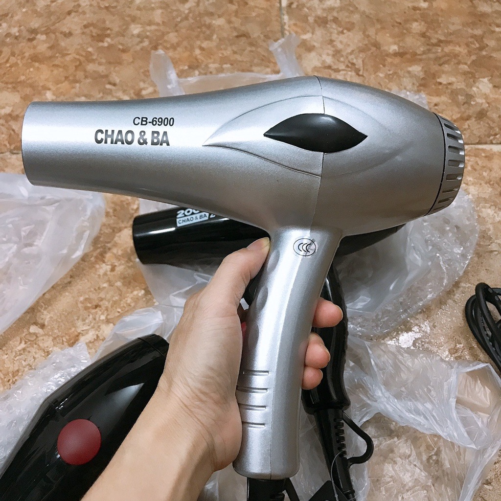Máy Sấy Tóc Chuyên Nghiệp Công Suất Mạnh Cho Salon Tóc, Barbershop CHAO&BA CB-6900
