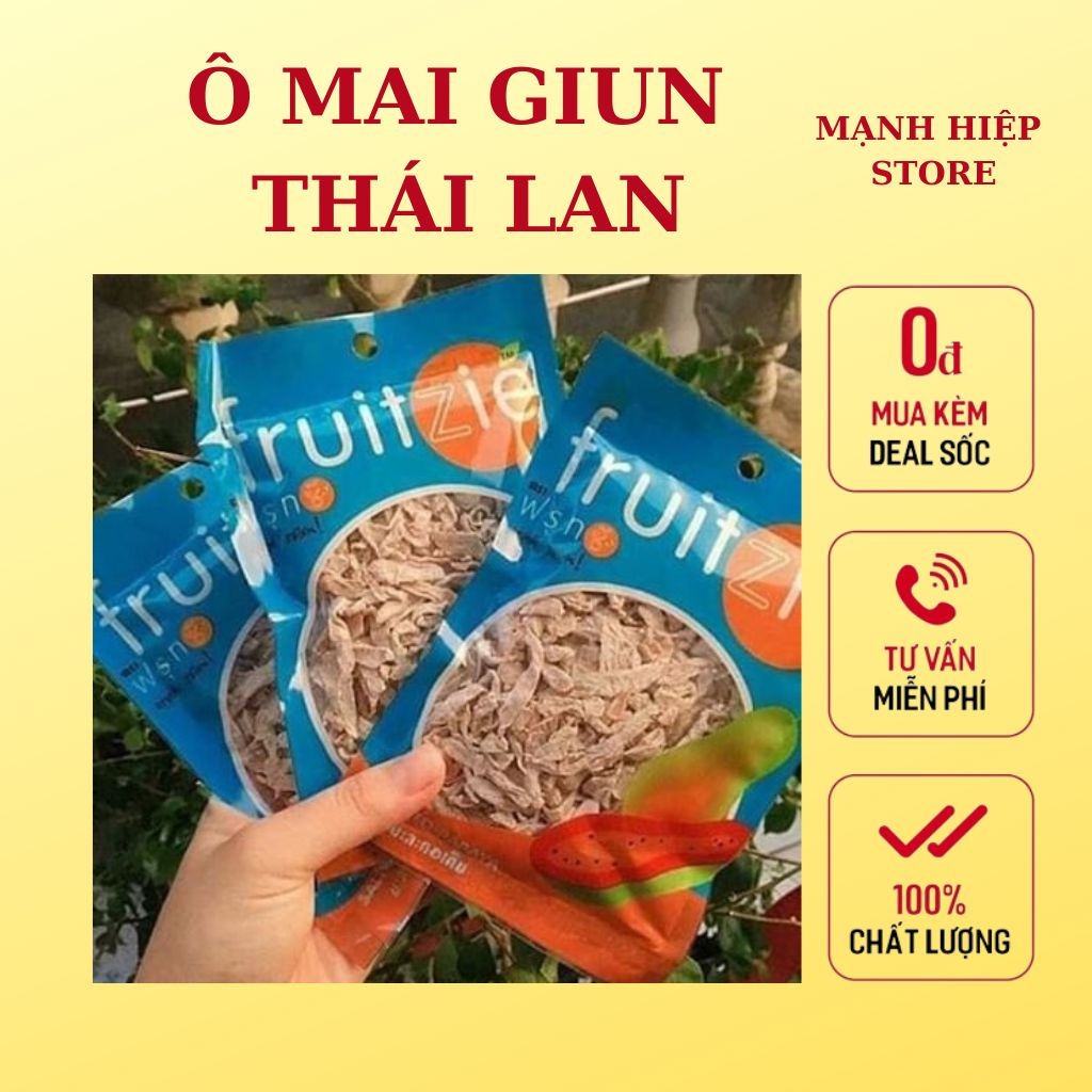 Ô mai giun Thái Lan 20k/ 1 gói 50g