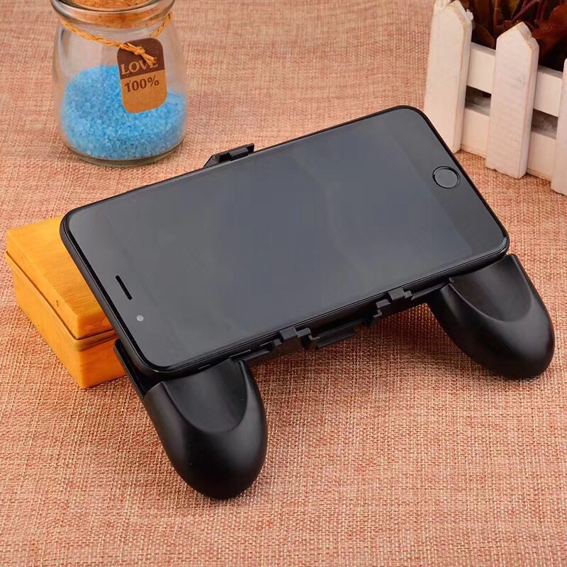 Tay cầm chơi game nút chơi game Banana cho điện thoại chơi Gamepubg, Ros, Free Fire Controller