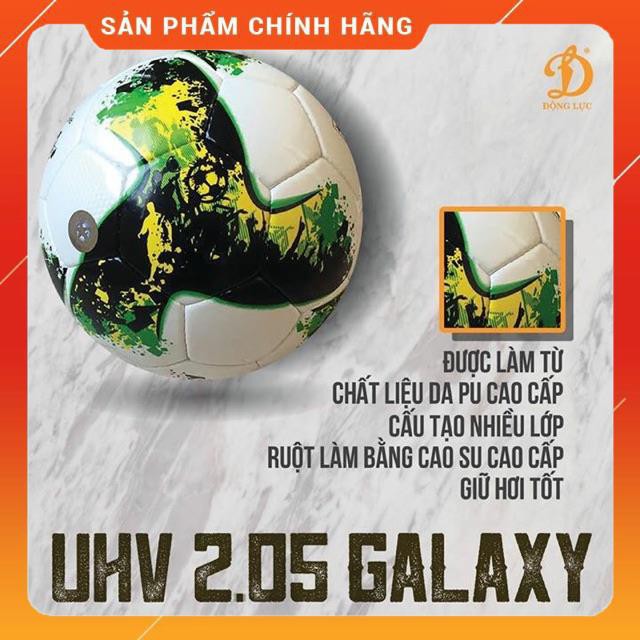 [(Chính hãng) Quả bóng đá Động Lực ⚡️ 𝐅𝐑𝐄𝐄 𝐒𝐇𝐈𝐏 ⚡️ tiêu chuẩn thi đấu da PU UHV 2.05 Galaxy size 5-bảo hành miễn phí