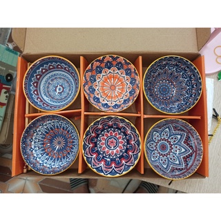 Set 6 bát cơm bomeha cute tặng 6 đôi đũa