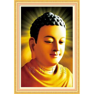 Tranh Thêu Chữ Thập 3D Mặt Phật LV3295 (KHÁCH TỰ THÊU) KT:59X43CM