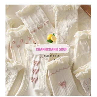 Tất vớ nữ cổ nhún siêu xinh