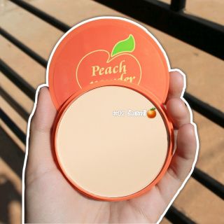 Phấn nén kiềm dầu trái đào Heng Fu