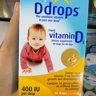 Vitamin d3 drop của mỹ 90ml