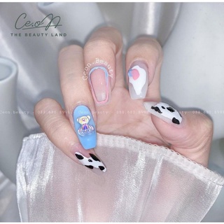 Nailbox thiết kế - Nailbox charm gấu