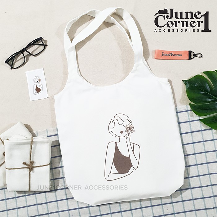 BST TÚI GIRLY TOTE GIRLS VẢI CANVAS