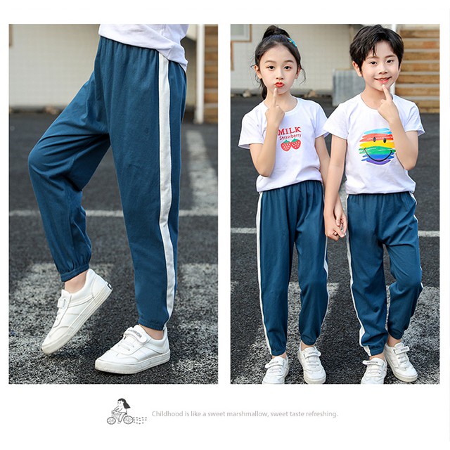 Quần Thể Thao Dài 100-160cm Thời Trang Cho Bé