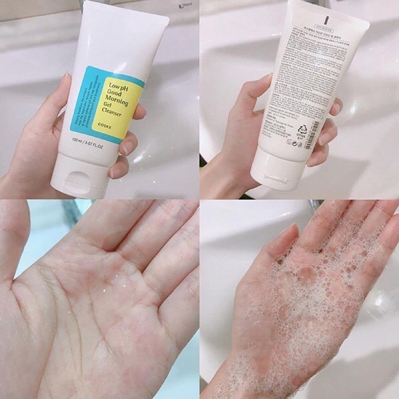 Sữa Rửa Mặt Dạng Gel Cosrx Low pH Good Morning Gel Cleanser