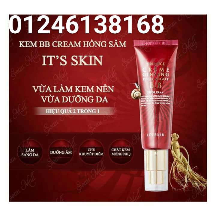 It's Skin - PRESTIGE Creme Ginseng D'escargot BB Cream 50ml | BigBuy360 - bigbuy360.vn