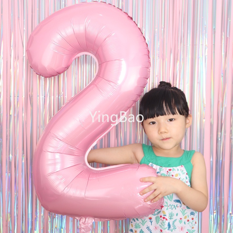 Bong Bóng Lá Nhôm Hình Số 0 1 2 3 4 5 6 7 8 9 Kích Thước 32 Inch Trang Trí Tiệc Sinh Nhật