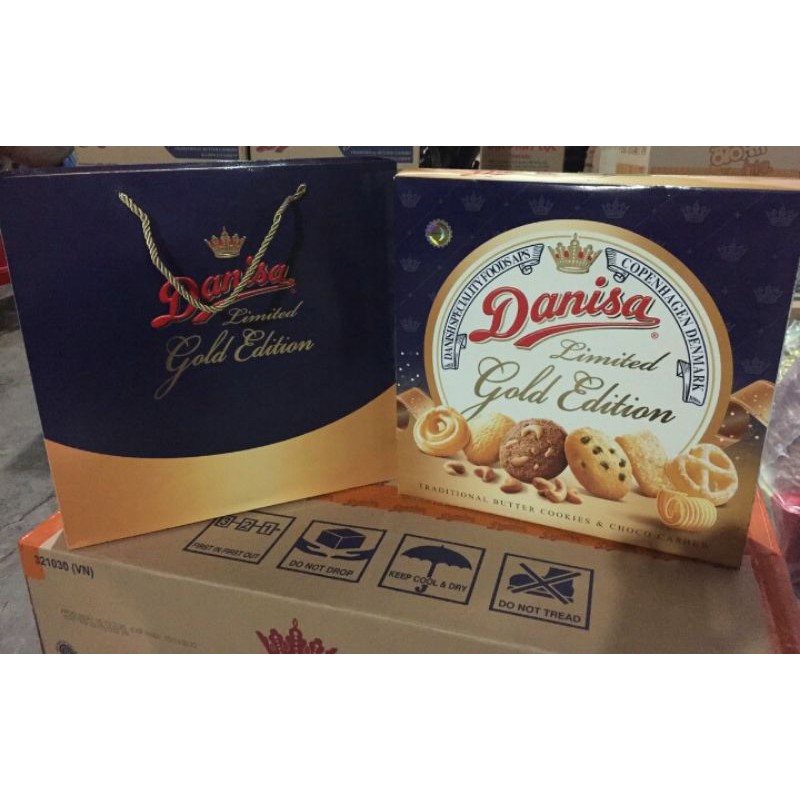 [Date T12/2023]  Danisa Gold Limited Edition, hộp 792g ( hàng cty)