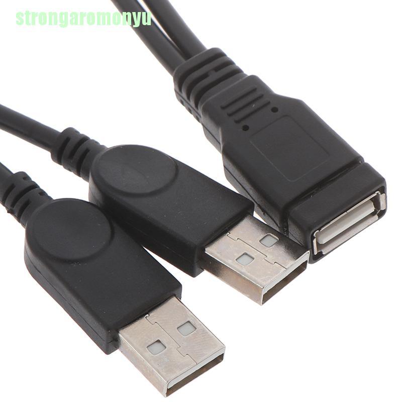 [onyu] Dây Cáp Chia 2 Cổng usb 2.0 female Sang usb male