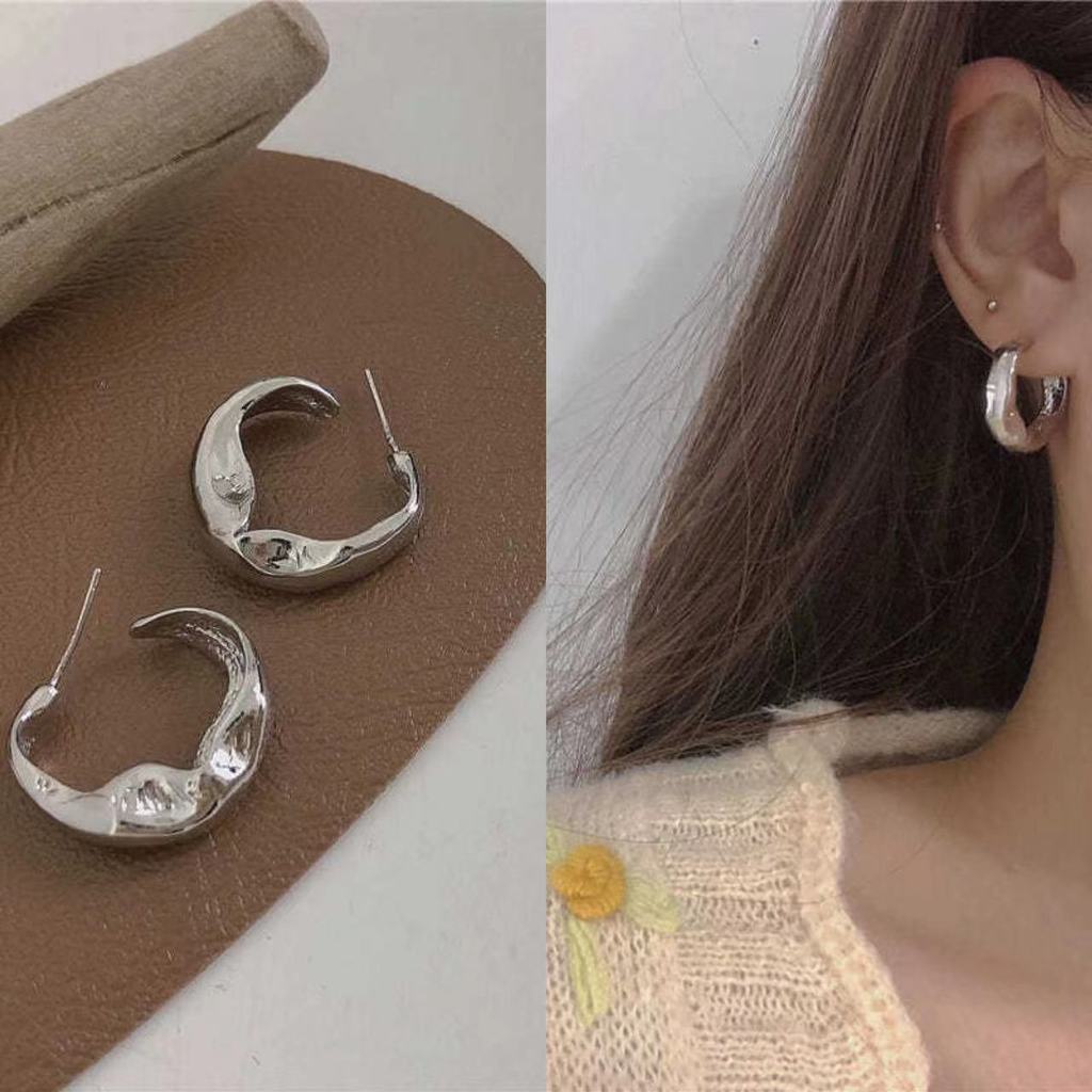 Bông Tai Bạc Thời Trang Cá Tính Cho Nữ