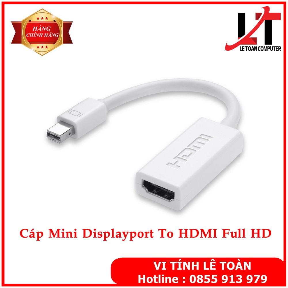 Cáp chuyển đổi Mini DisplayPort To HDMI Adapter