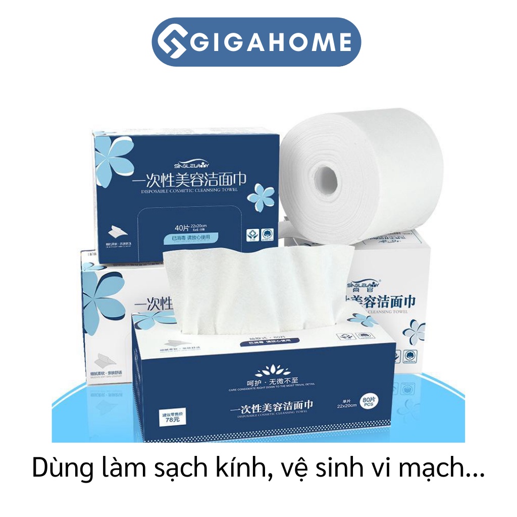 Cuộn Khăn Giấy Có Hộp GIGAHOME Thấm Hút Tốt, Vệ Sinh Linh Kiện Điện Tử 7082